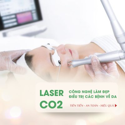 Chăm sóc da bằng phương pháp chiếu Laser CO2